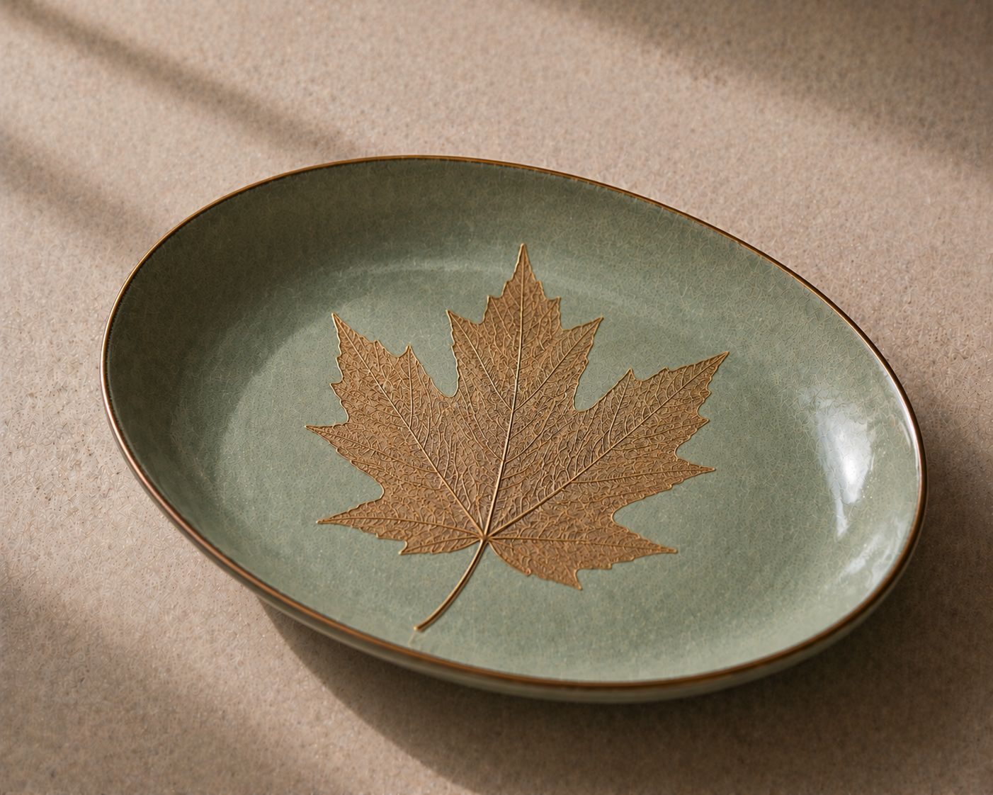 Maple Oval Dish