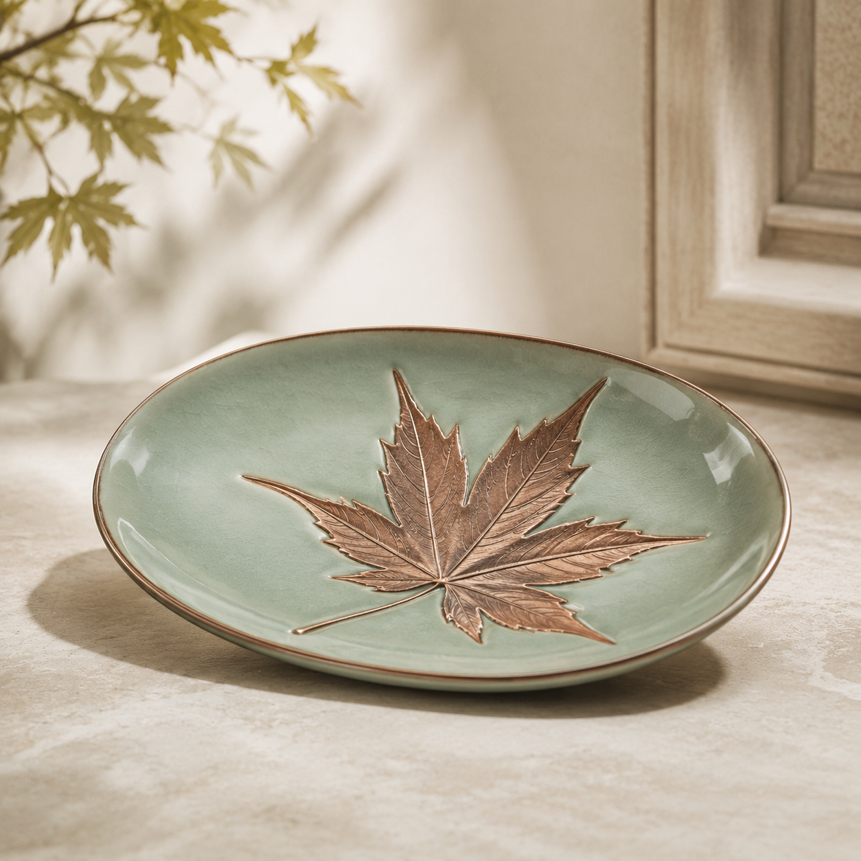 Maple Oval Dish
