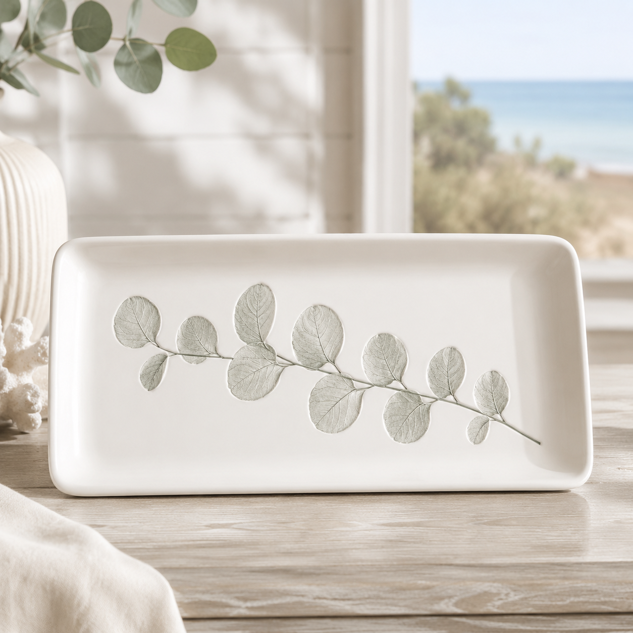 Eucalyptus Rectangular Tray